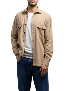 Sobrecamisa Klout Safari Beige para Hombre