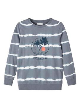 Sudadera Name It Femilo Gris para Niño