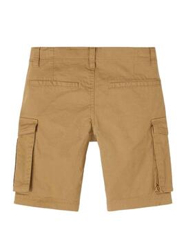 Bermudas Name It Ryan Marrón para Niño