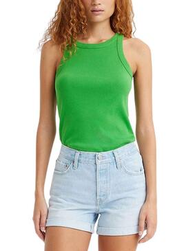 Camiseta Levis Racer Verde para Mujer