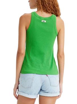 Camiseta Levis Racer Verde para Mujer