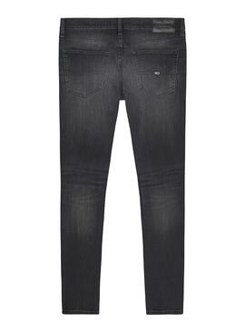 Pantalón Vaquero Tommy Jeans Scanton Slim Negro