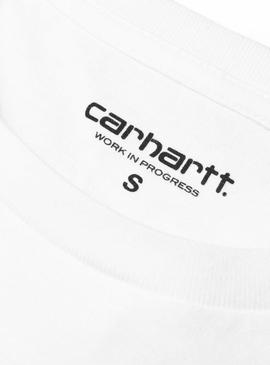 Camiseta Carhartt Egypt Logo Blanco