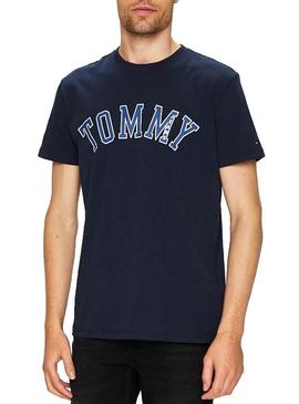 Camiseta Tommy Jeans Essential Marino