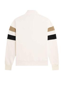 Sudadera Fred Perry Tipped Blanco para Hombre