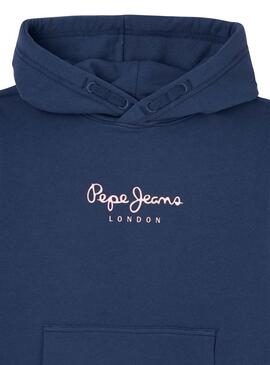 Sudadera Pepe Jeans Eddie Azul para Niño