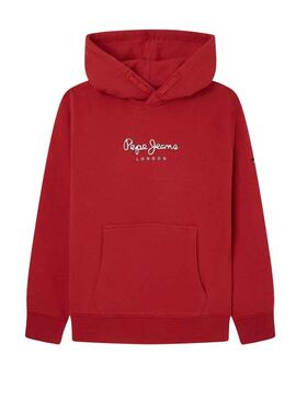 Sudadera Pepe Jeans Eddie Rojo para Niño