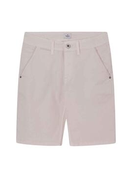 Bermuda Pepe Jeans Blueburn Beige para Niño