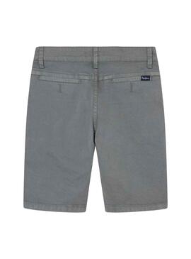 Bermuda Pepe Jeans Blueburn Gris para Niño