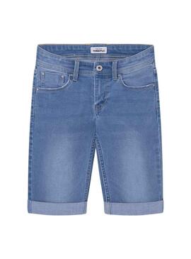 Bermudas Pepe Jeans Becket Azul para NIño