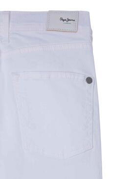 Pantalón Vaquero Pepe Jeans Finly Blanco para Niño