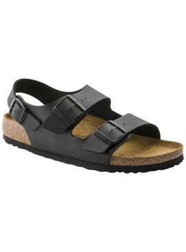 Sandalias Birkenstock Milano Negro para Mujer