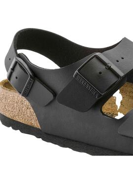 Sandalias Birkenstock Milano Negro para Mujer