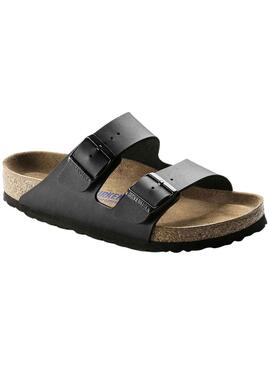 Sandalias Birkenstock Arizona SFB Negro para Mujer