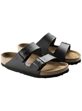 Sandalias Birkenstock Arizona SFB Negro para Mujer