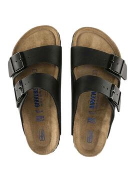 Sandalias Birkenstock Arizona SFB Negro para Mujer