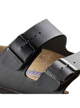 Sandalias Birkenstock Arizona SFB Negro para Mujer