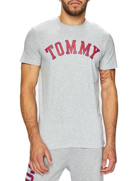 Camiseta Tommy Jeans Essential Gris