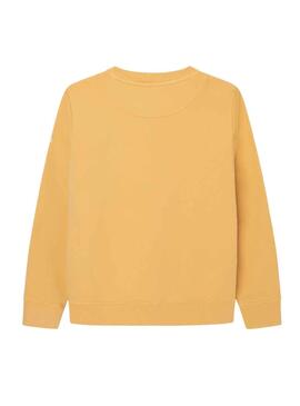 Sudadera Pepe Jeans Davide Crew Amarillo para Niño