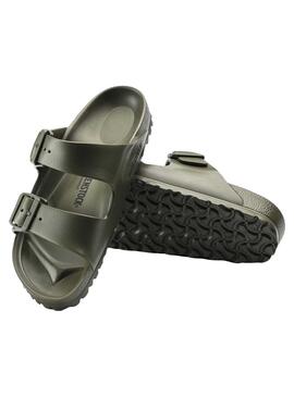 Chanclas Birkenstock Arizona EVA narrow fit verde para mujer