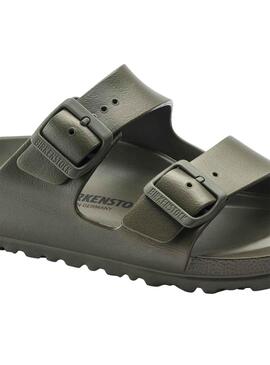 Chanclas Birkenstock Arizona EVA narrow fit verde para mujer