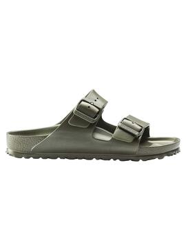 Sandalias Birkenstock  Arizona EVA regular fit para hombre en verde oliva