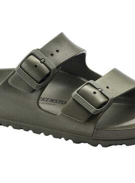 Sandalias Birkenstock  Arizona EVA regular fit para hombre en verde oliva