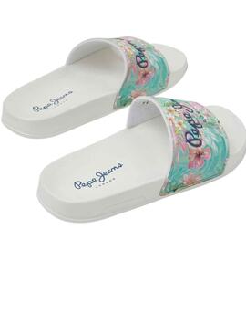 Chanclas Pepe Jeans Martina Blanco para Niña