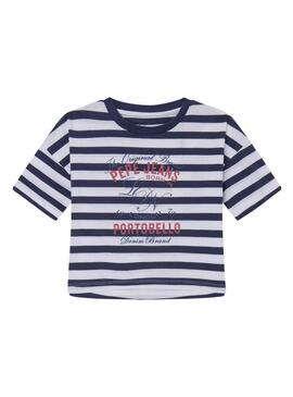 Camiseta Pepe Jeans Nadine Rayas para Niña