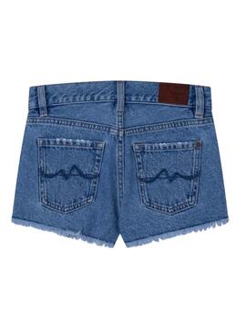 Shorts Pepe Jeans Patty Azul para Niña