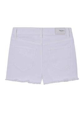 Shorts Pepe Jeans Patty Blanco para Niña