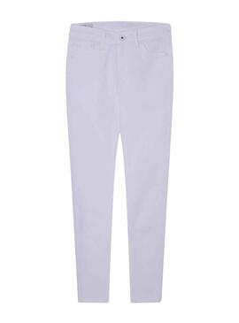 Pantalón Vaquero Pepe Jeans Pixlette Blanco Niña