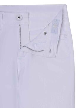 Pantalón Vaquero Pepe Jeans Pixlette Blanco Niña