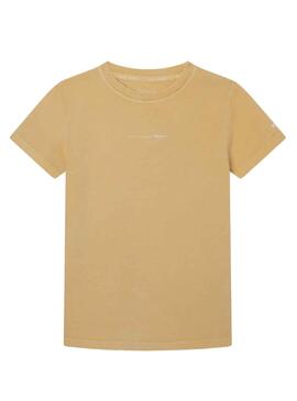 Camiseta Pepe Jeans Davide Ocre para Niño