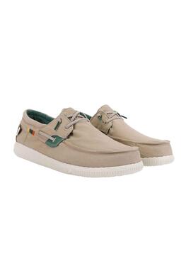 Zapatillas Walkin Pitas WP150 Boat Beige Hombre