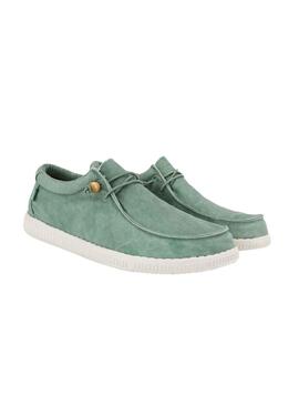 Zapatillas Walkin Pitas WP150 Wallabi Verde Hombre