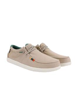 Zapatillas Walkin Pitas Wallabi Flag Beige Hombre