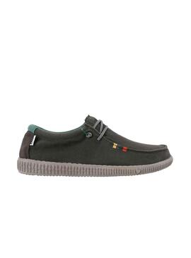 Zapatillas Walkin Pitas Wallabi Flag Gris Hombre