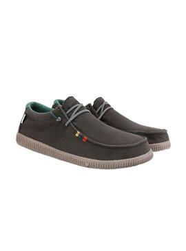 Zapatillas Walkin Pitas Wallabi Flag Gris Hombre