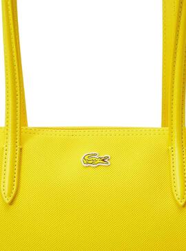 Bolso Lacoste Shopping Amarillo para Mujer