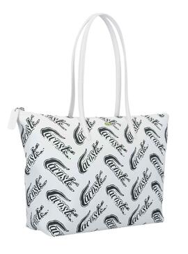 Bolso Lacoste Printed Blanco para Mujer