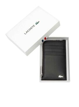 Cartera Lacoste Vertical Holder Negro para Hombre