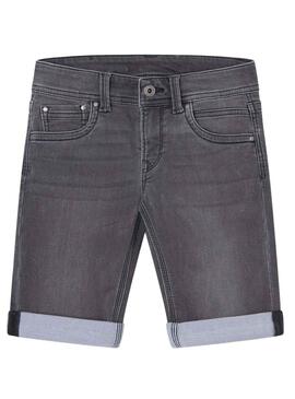 Bermuda Pepe Jeans Tracker Gris para Niño