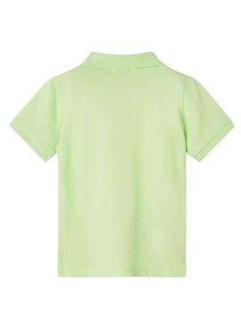 Polo Mayoral Granito Básico Verde para Niño
