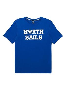 Camiseta North Sails Graphic Azul Hombre