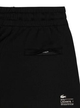 Shorts Lacoste Style Negro para Mujer