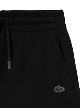 Shorts Lacoste Style Negro para Mujer