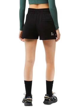 Shorts Lacoste Style Negro para Mujer