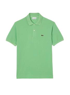 Polo Lacoste Basic Verde Claro para Hombre