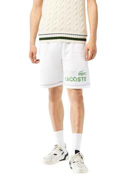 Bermudas Lacoste Club Blanco para Hombre